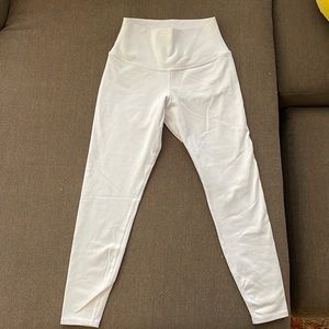 Alo white leggings
